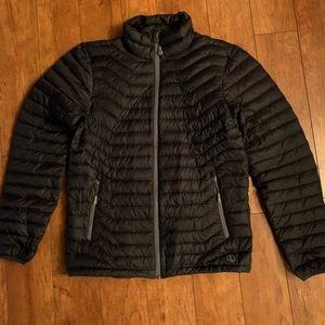 Men’s Lands End packable down parka